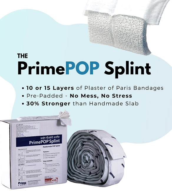 Readymade 15 Layers POP Splint 5"X288"