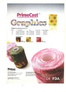 Graphics Polyester Casting Tape 5"