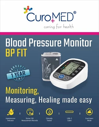 BP Fit - Fully Automatic Digital Blood Pressure Monitor